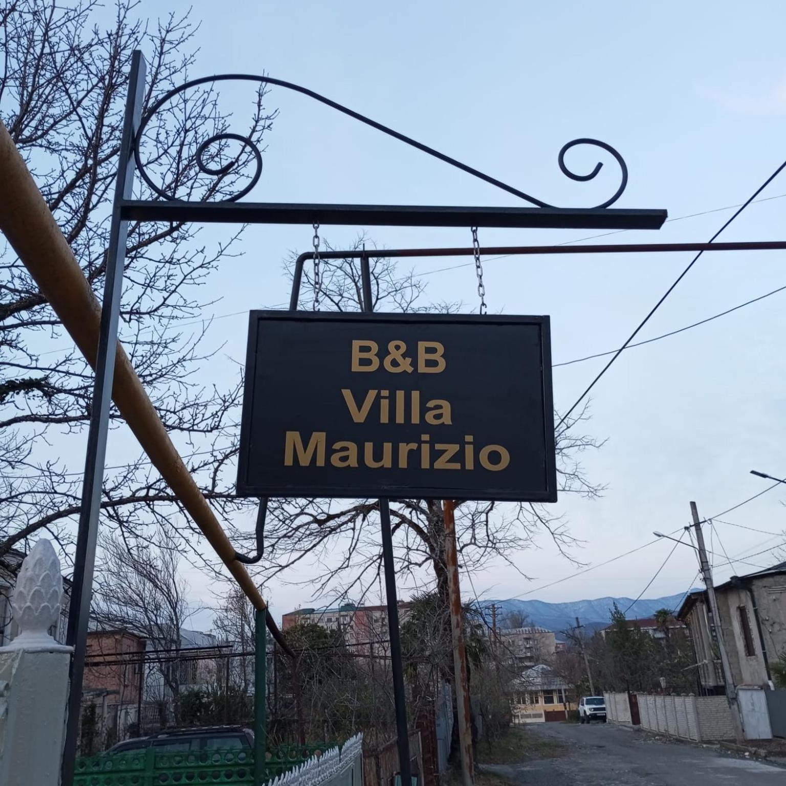B&B Villa Maurizio Цкалтубо Екстериор снимка